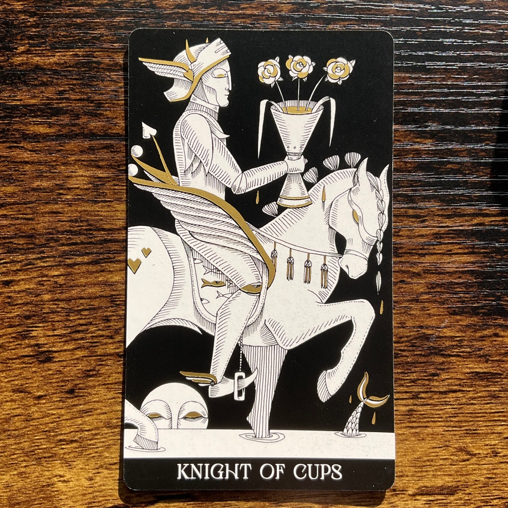 The Knight of Cups from the Symbolic Soul Tarot Deck
