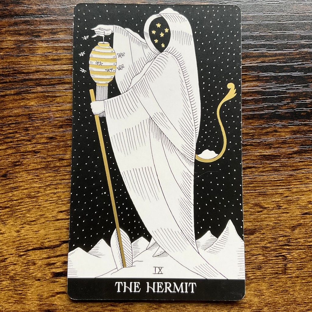 The Hermit from the Symbolic Soul Tarot