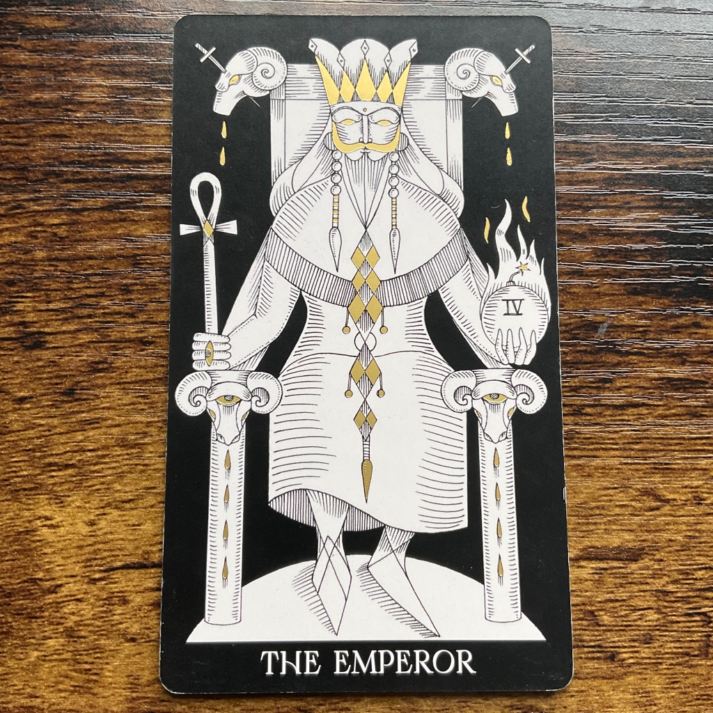 The Emperor from the Symbolic Soul tarot