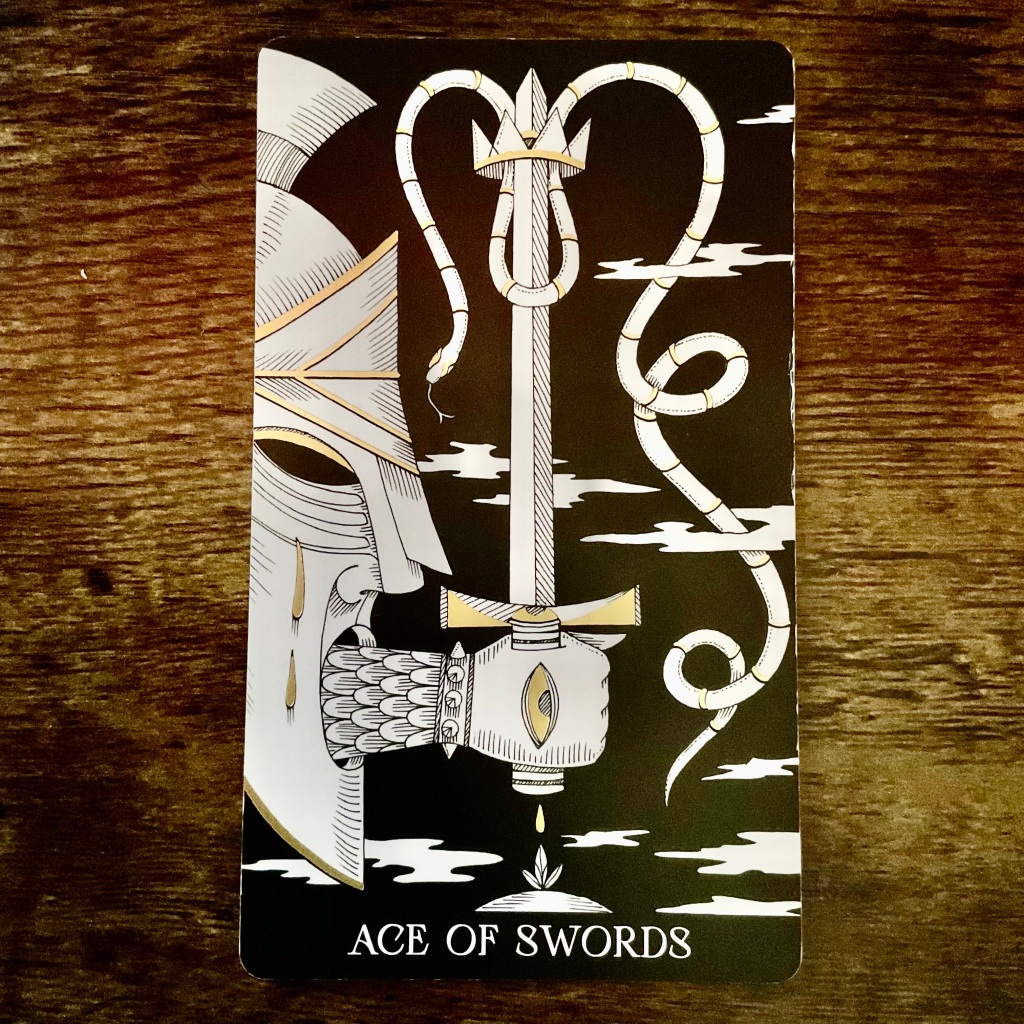 Ace of Swords from the Symbolic Soul Tarot