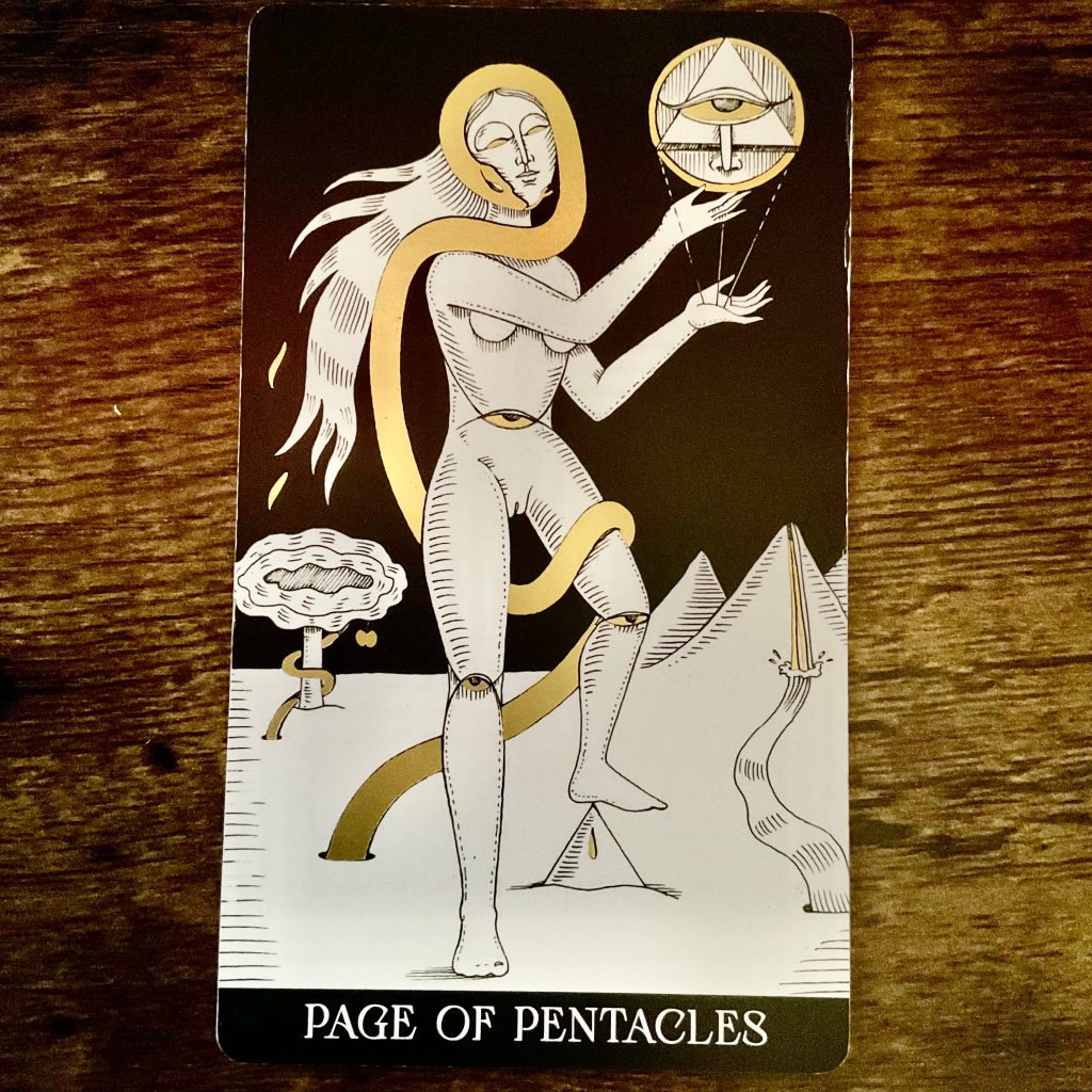 Page of Pentacles from the Symbolic Soul Tarot