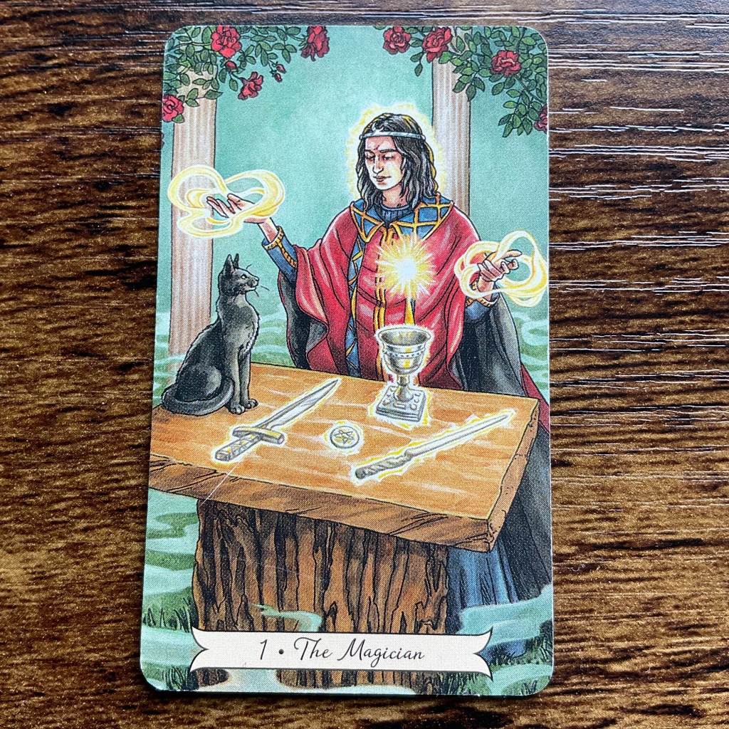 The Magician from the Everyday Witch Tarot