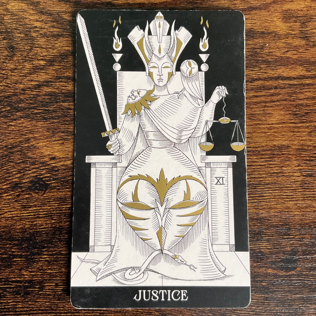 Justice from the Symbolic Soul Tarot