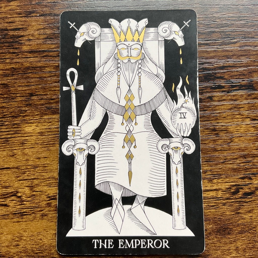 The Emperor from the Symbolic Soul Tarot