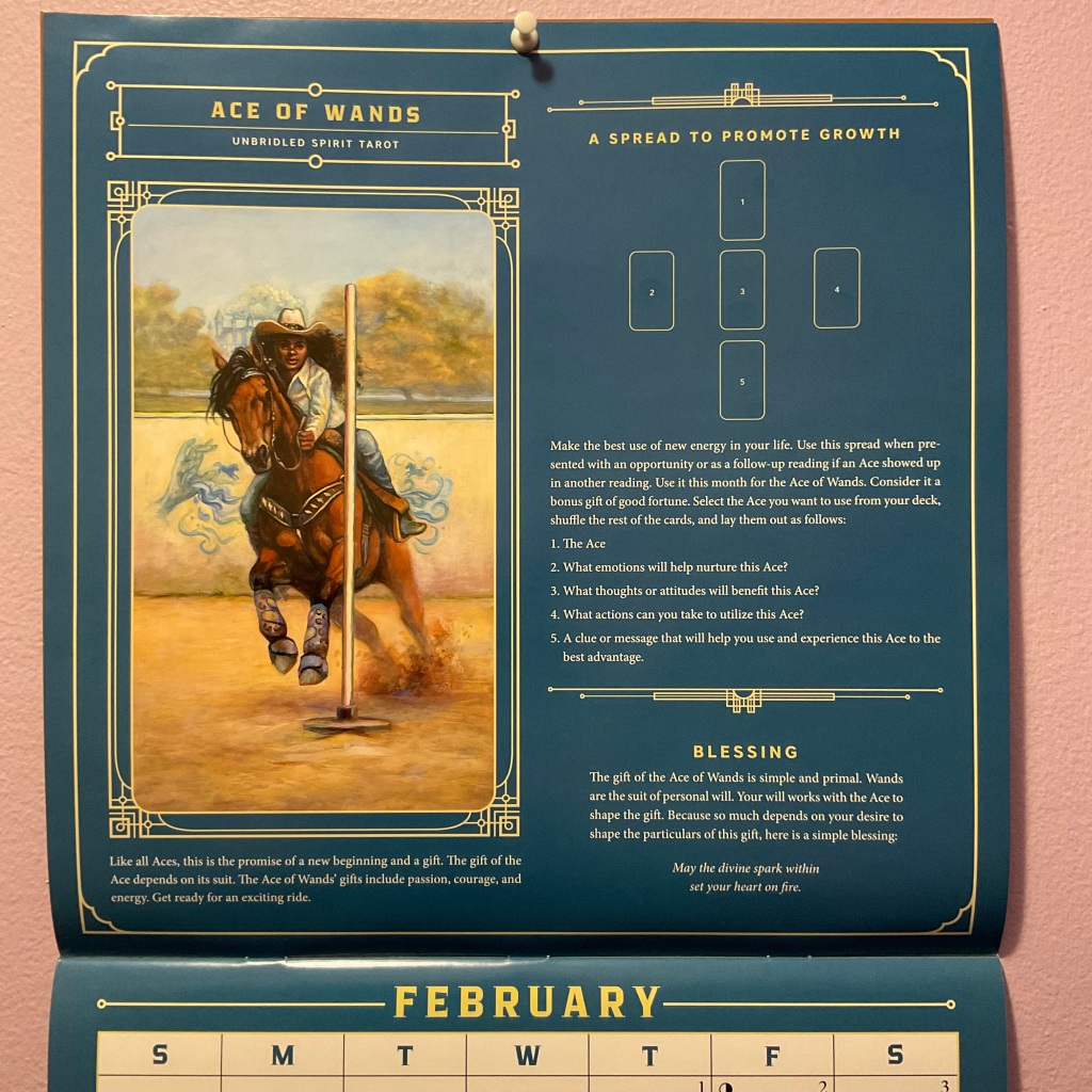 Llewellyn's 2024 Tarot Calendar - February